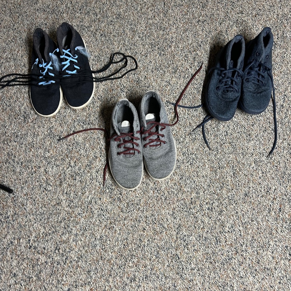 All birds Hi top Mizzle 11 3 pairs